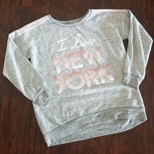 Justice Sparkly Sweat Shirt